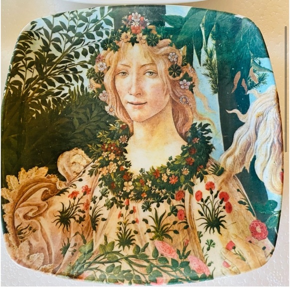 VTG 1970’s Small Italian Trinket trays Decorative Crafts Inc. - Picture 4 of 6